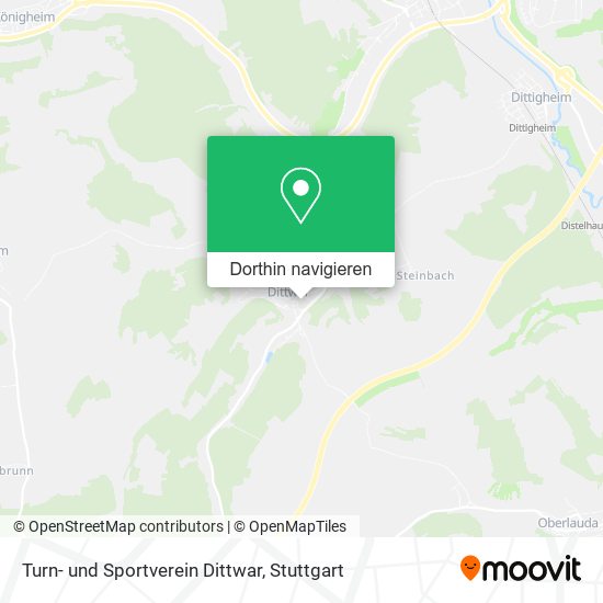 Turn- und Sportverein Dittwar Karte