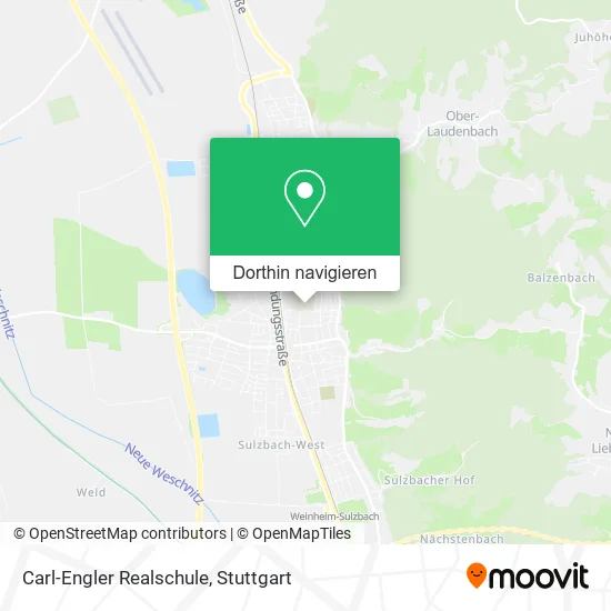Carl-Engler Realschule Karte