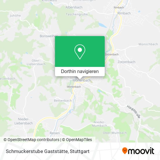Schmuckerstube Gaststätte Karte