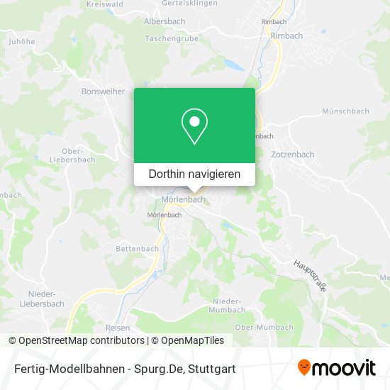Fertig-Modellbahnen - Spurg.De Karte