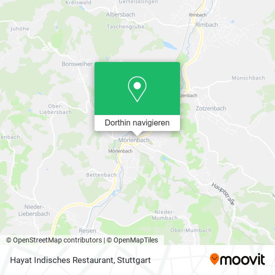 Hayat Indisches Restaurant Karte
