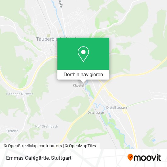 Emmas Cafégärtle Karte