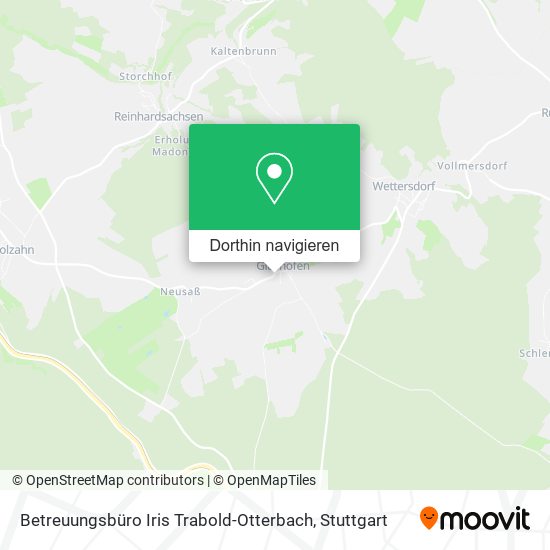 Betreuungsbüro Iris Trabold-Otterbach Karte