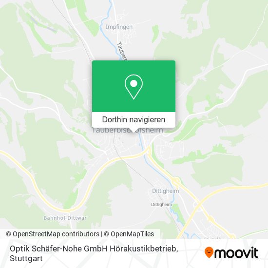 Optik Schäfer-Nohe GmbH Hörakustikbetrieb Karte