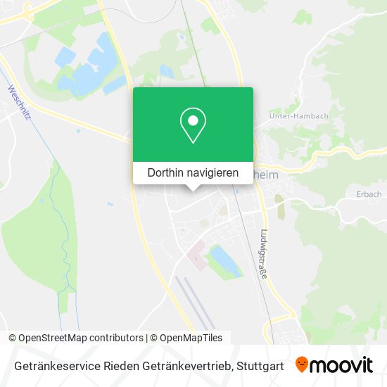 Getränkeservice Rieden Getränkevertrieb Karte