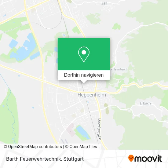 Barth Feuerwehrtechnik Karte