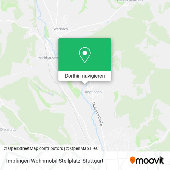Impfingen Wohnmobil Stellplatz Karte