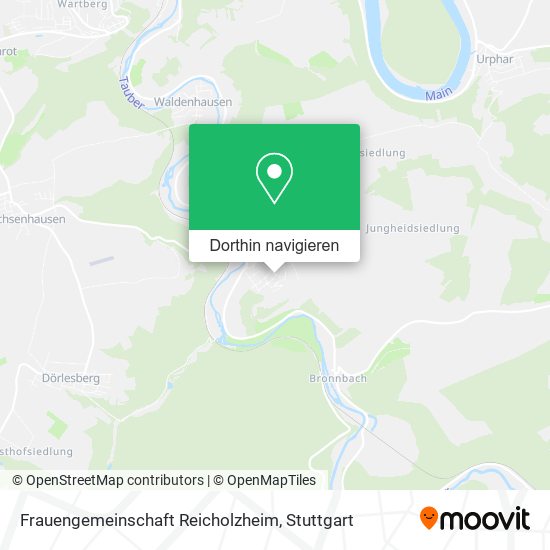 Frauengemeinschaft Reicholzheim Karte