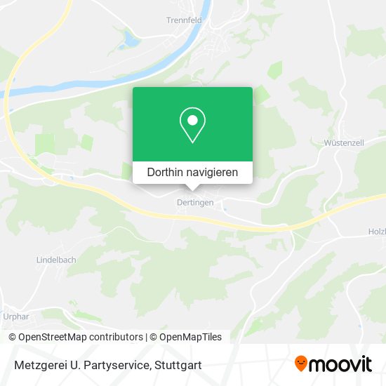 Metzgerei U. Partyservice Karte