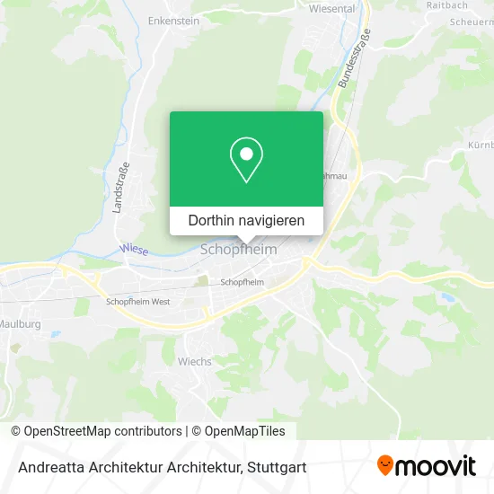 Andreatta Architektur Architektur Karte