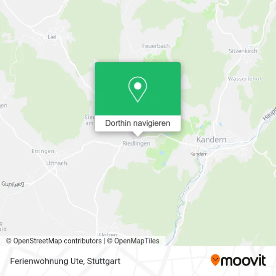 Ferienwohnung Ute Karte