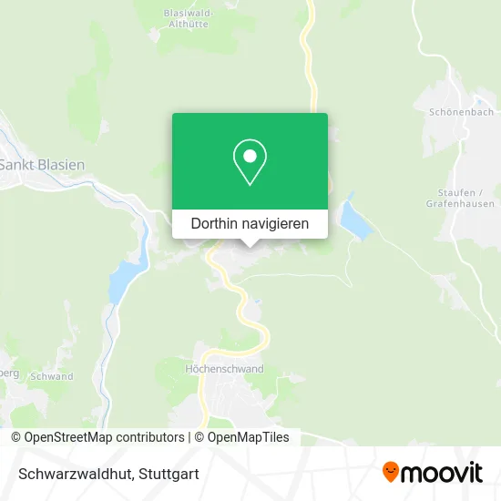 Schwarzwaldhut Karte