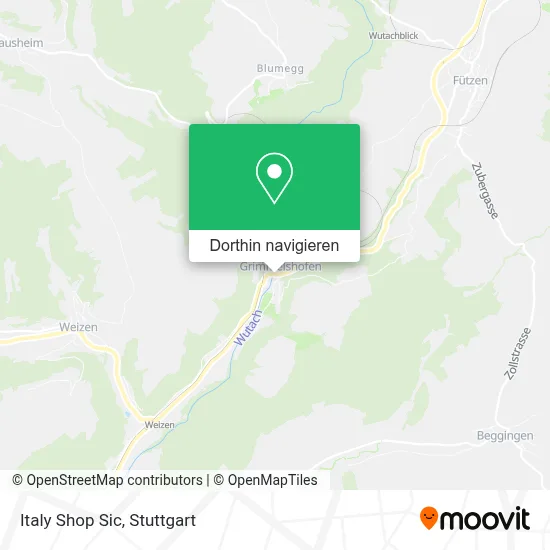 Italy Shop Sic Karte