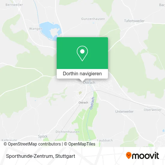 Sporthunde-Zentrum Karte