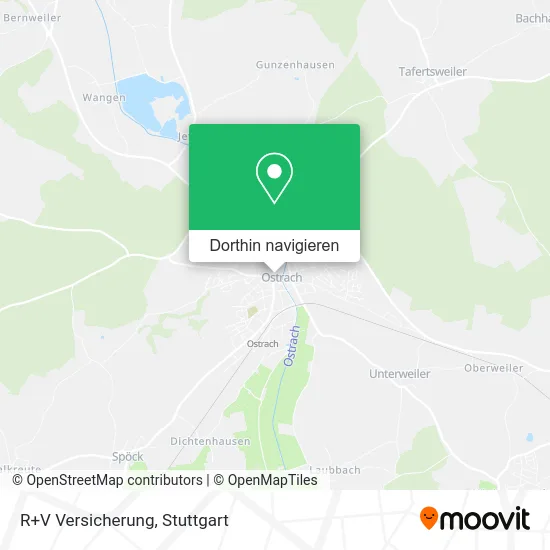 R+V Versicherung Karte