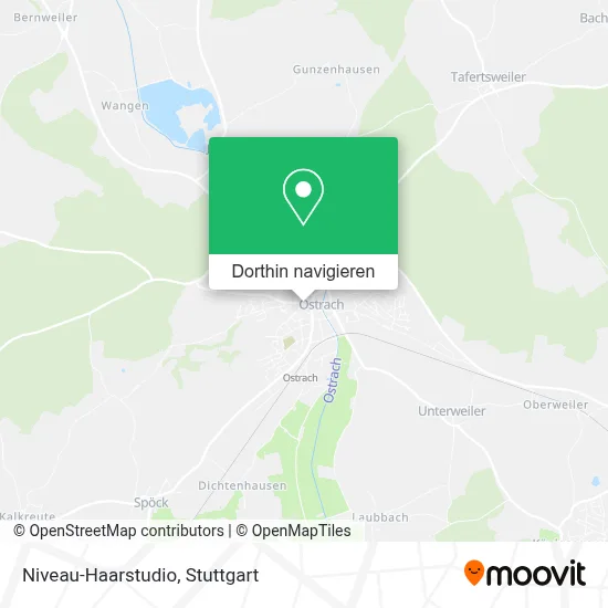 Niveau-Haarstudio Karte