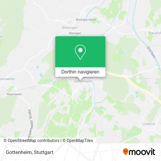 Gottenheim Karte
