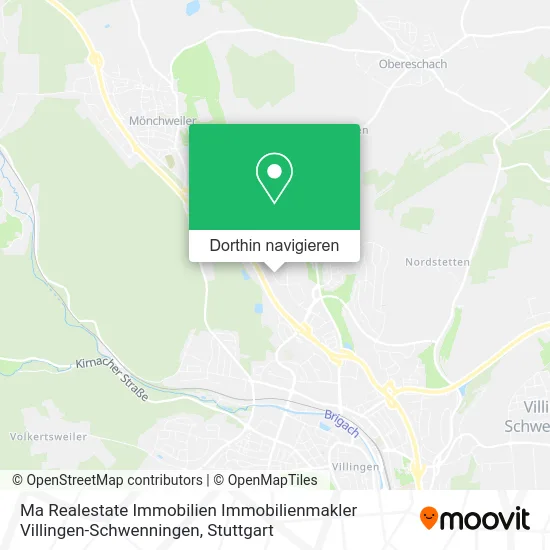 Ma Realestate Immobilien Immobilienmakler Villingen-Schwenningen Karte