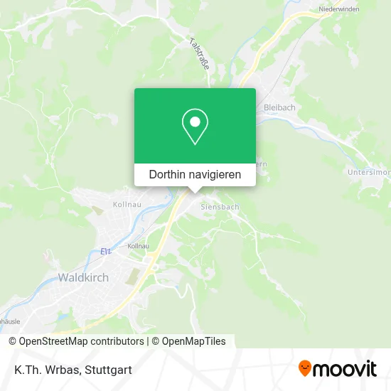 K.Th. Wrbas Karte