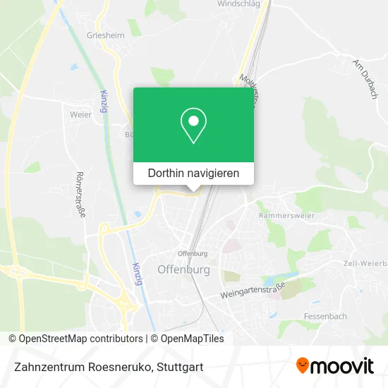 Zahnzentrum Roesneruko Karte