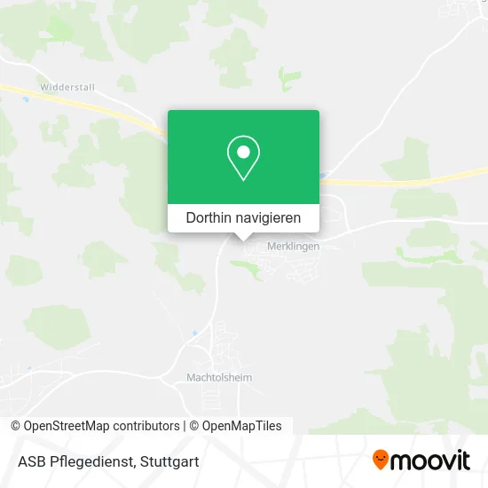 ASB Pflegedienst Karte