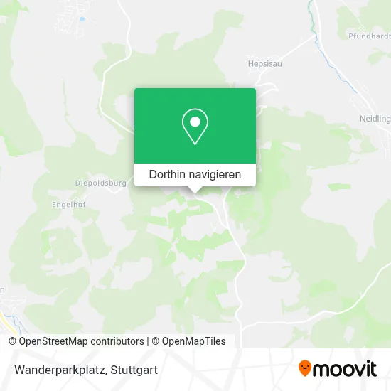 Wanderparkplatz Karte