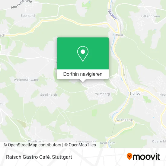 Raisch Gastro Café Karte