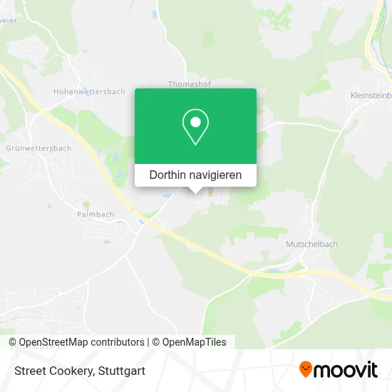 Street Cookery Karte