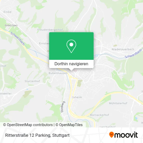 Ritterstraße 12 Parking Karte