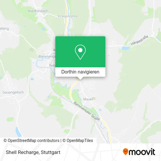 Shell Recharge Karte