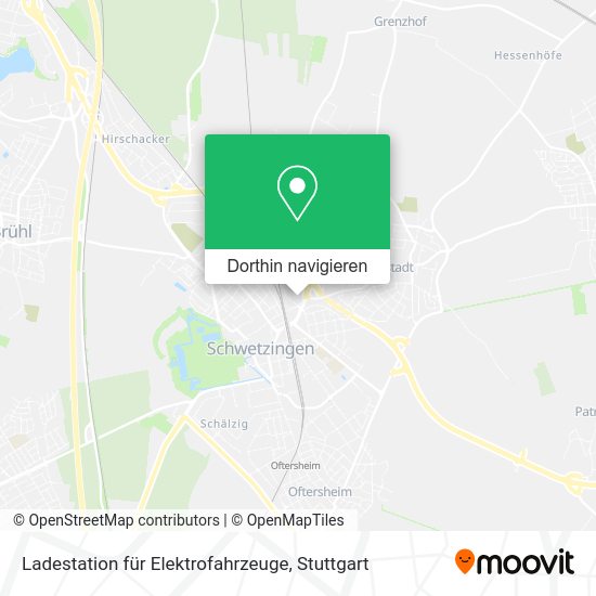 Ladestation für Elektrofahrzeuge Karte