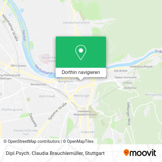 Dipl.Psych. Claudia Brauchlemüller Karte