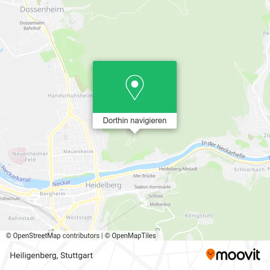 Heiligenberg Karte