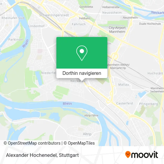 Alexander Hochenedel Karte