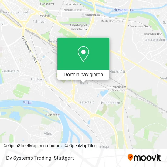 Dv Systems Trading Karte