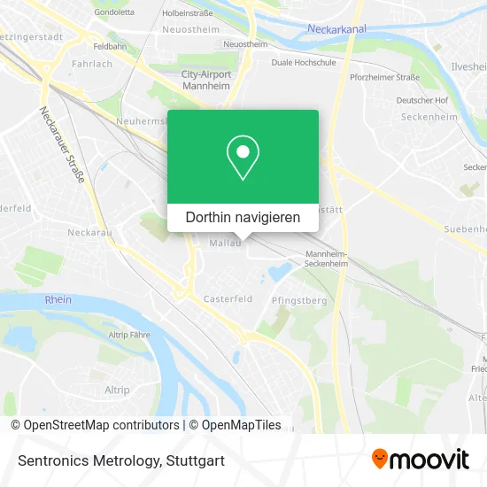 Sentronics Metrology Karte