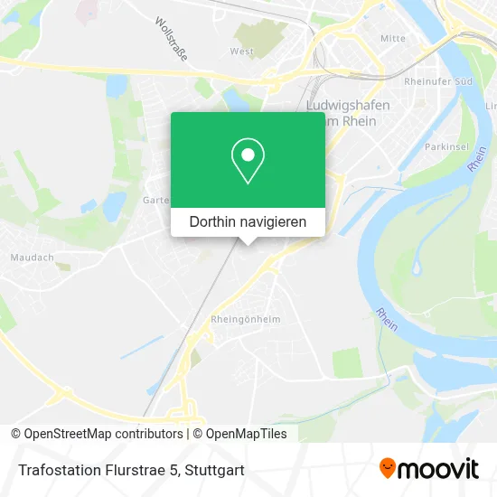 Trafostation Flurstrae 5 Karte