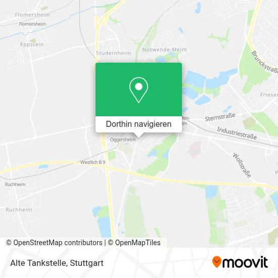Alte Tankstelle Karte