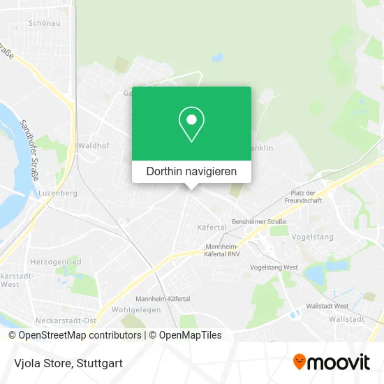 Vjola Store Karte