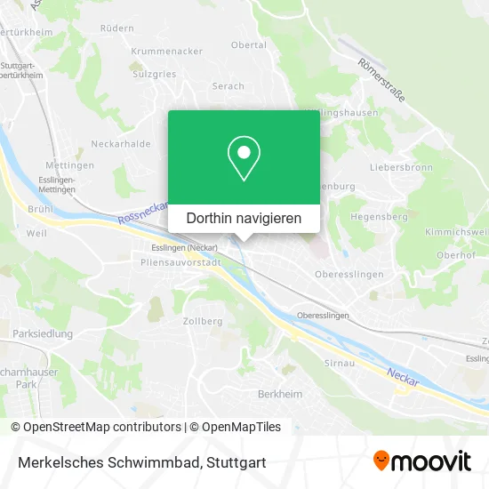 Merkelsches Schwimmbad Karte