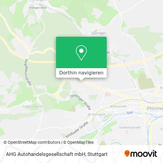AHG Autohandelsgesellschaft mbH Karte