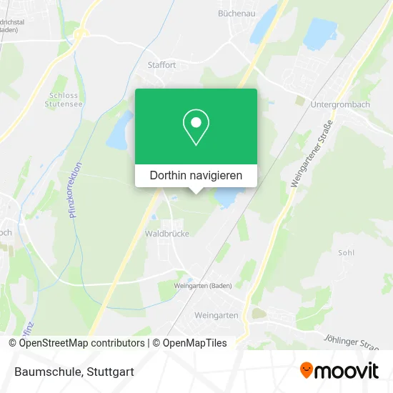 Baumschule Karte