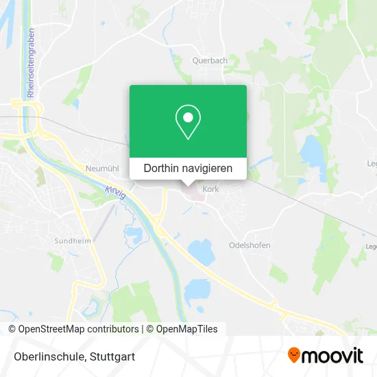 Oberlinschule Karte