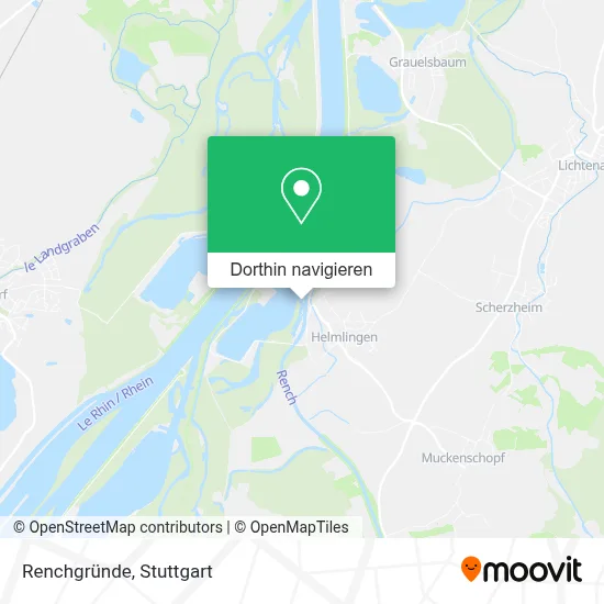 Renchgründe Karte