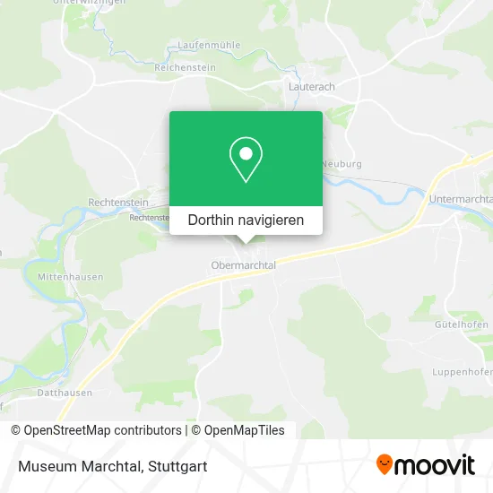 Museum Marchtal Karte