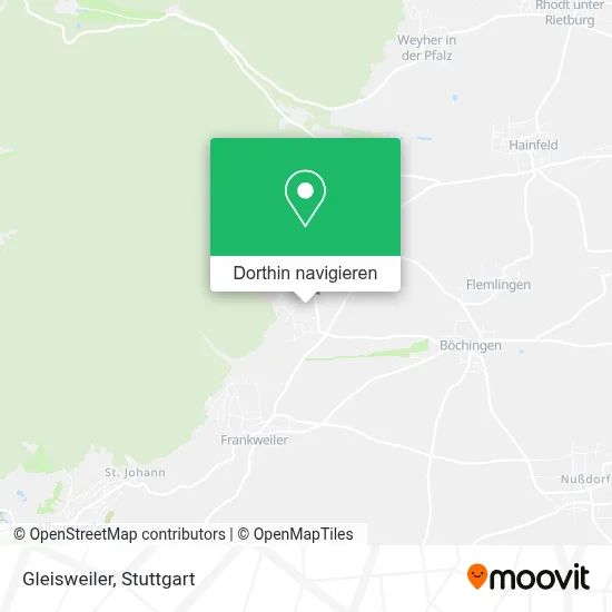 Gleisweiler Karte