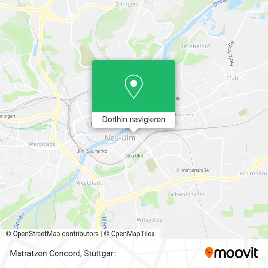 Matratzen Concord Karte