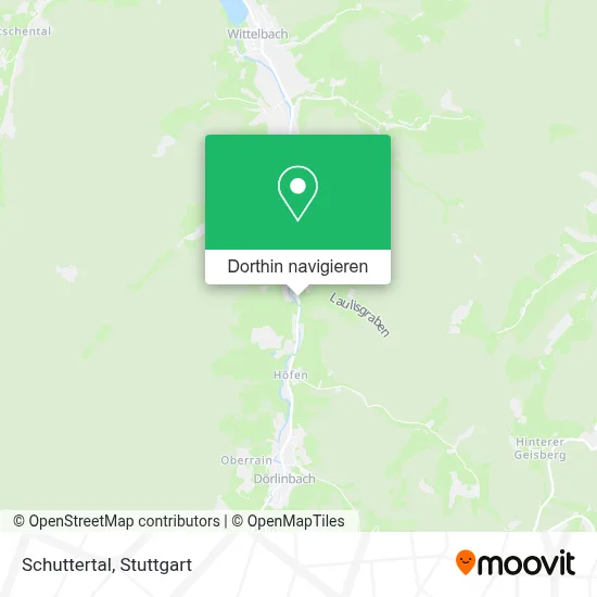 Schuttertal Karte