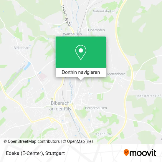 Edeka (E-Center) Karte