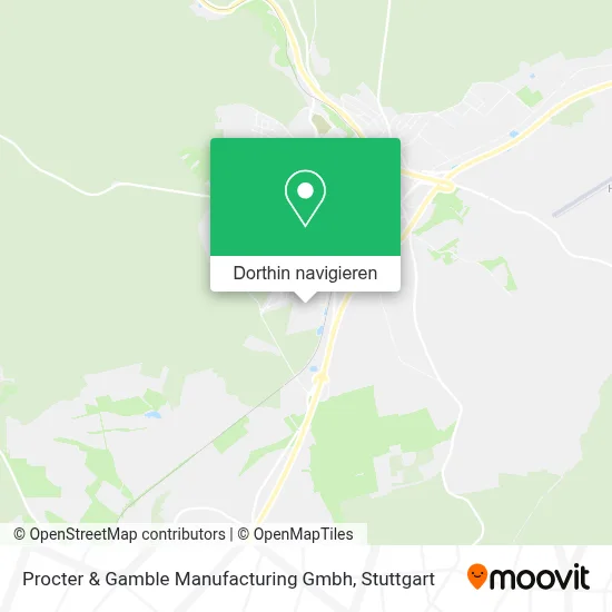 Procter & Gamble Manufacturing Gmbh Karte